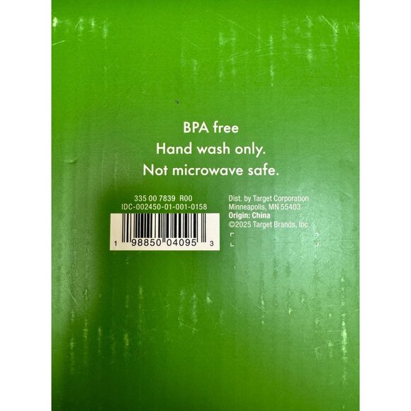 Kate Spade x Target New York Highball Glass Set - 4 Count BPA-Free Multicolor Bo - Picture 4 of 7